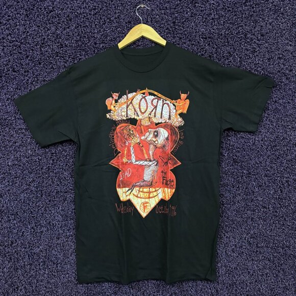 Korn Self- Incineration Rock T-shirt size large - Picture 1 of 4